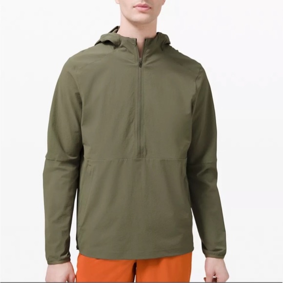 Lululemon exhibitionist anorak jacket - water resistant. Size large. - Picture 1 of 4